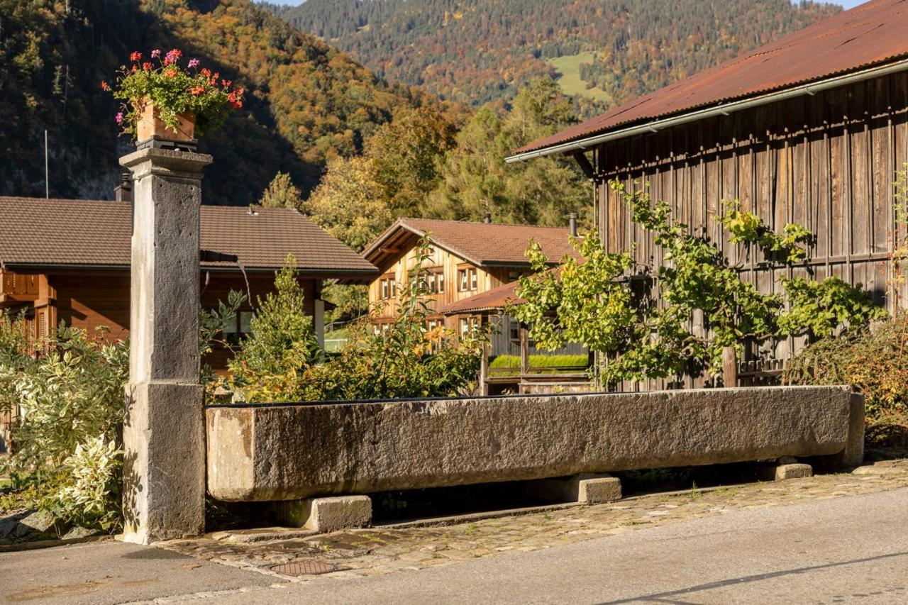Chalet Waeschhuesli Near Interlaken, Grindelwald And Lauterbrunnen 그체이와일러 외부 사진