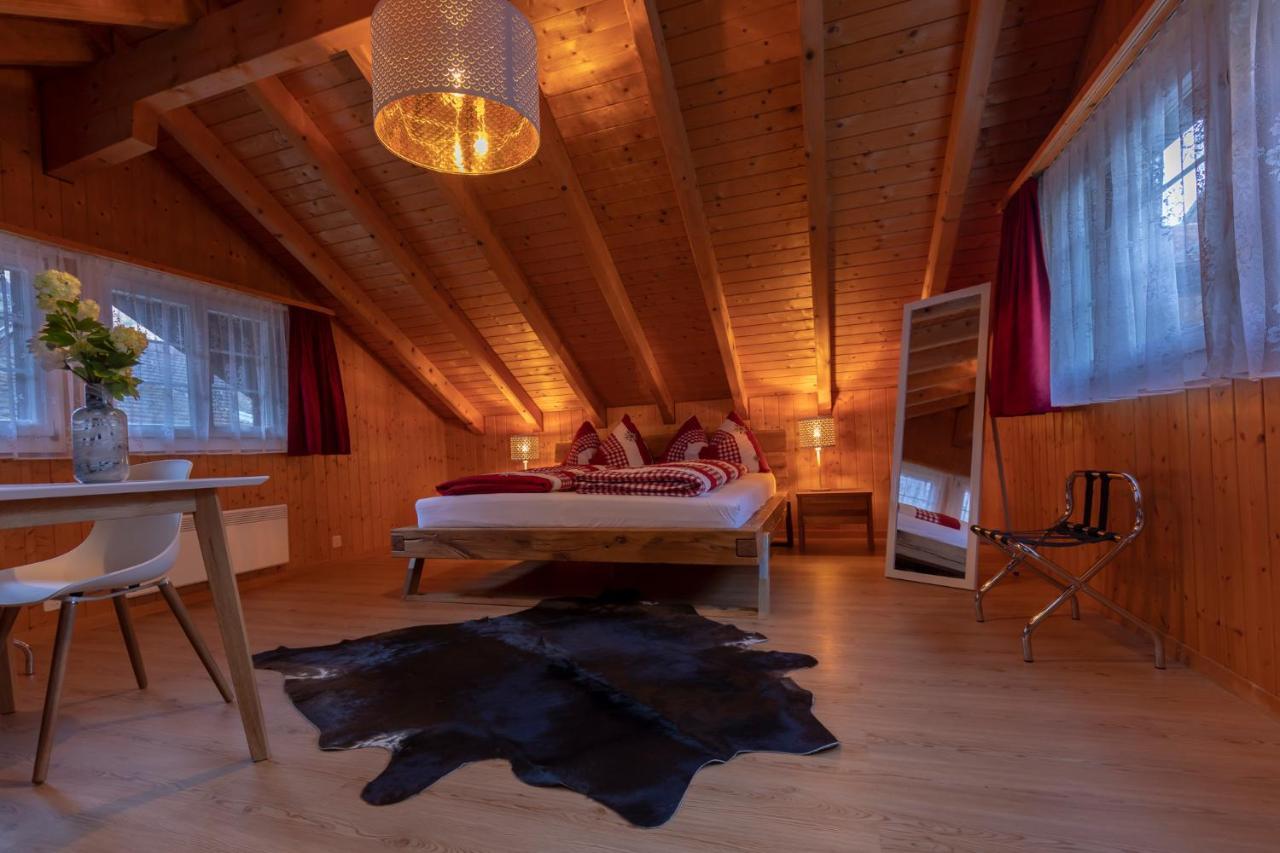 Chalet Waeschhuesli Near Interlaken, Grindelwald And Lauterbrunnen 그체이와일러 외부 사진