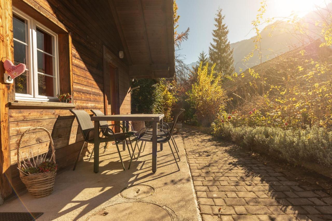 Chalet Waeschhuesli Near Interlaken, Grindelwald And Lauterbrunnen 그체이와일러 외부 사진