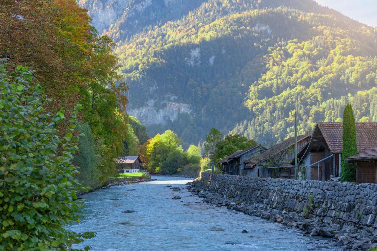 Chalet Waeschhuesli Near Interlaken, Grindelwald And Lauterbrunnen 그체이와일러 외부 사진