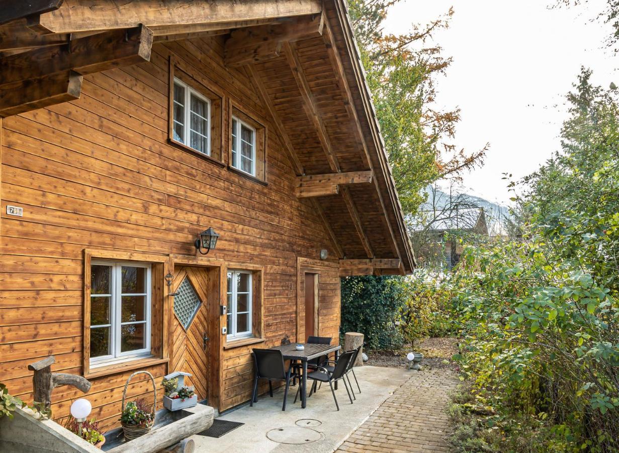 Chalet Waeschhuesli Near Interlaken, Grindelwald And Lauterbrunnen 그체이와일러 외부 사진